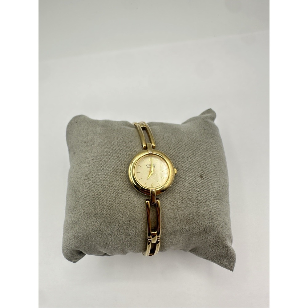 Citizen Women's Watch 5920-S99183 Quartz Gold Tone Dial 20mm Stainless Steel